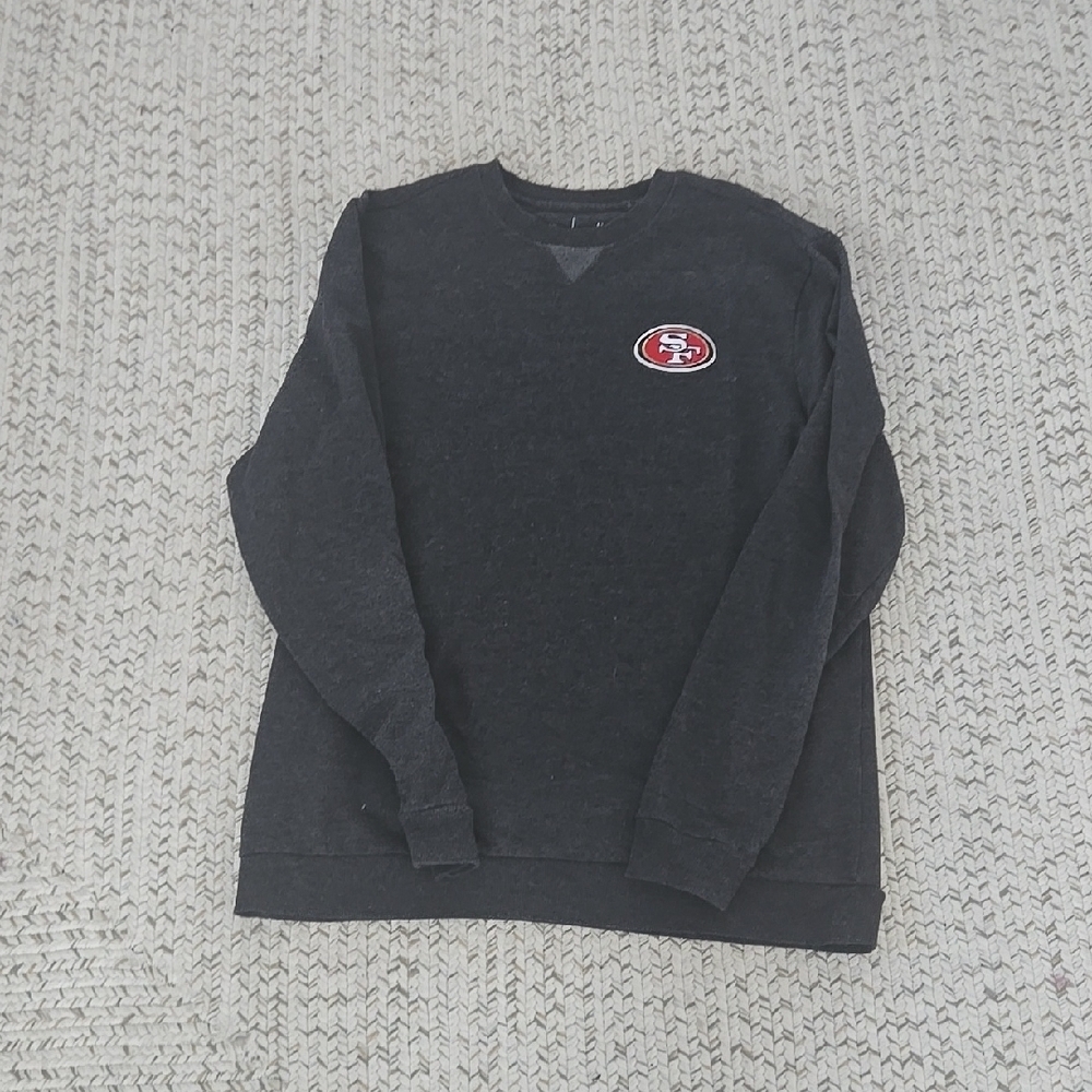 SF 49ers Antigua Crewneck Sweatshirt